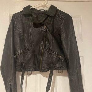 - Leather (pleather) jacket • Available !!